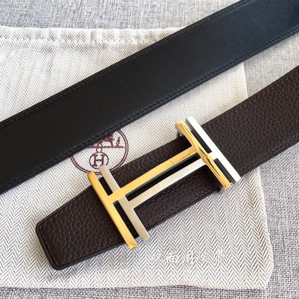 21AW新作追跡付き★エルメス Hベルト 偽物★リバーシブルベルト 38 mm＆ベルトバックル ero04535 - 画像 (5)