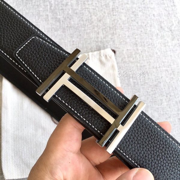 追跡付き★エルメス Hベルト 偽物★リバーシブルベルト 38 mm＆ベルトバックル ers06846 - 画像 (5)