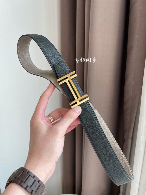 人気No1エルメス ベルト コピー☆ベルトバックル H オ カレ リバーシブルベルト 32mm erf07334 - 画像 (5)