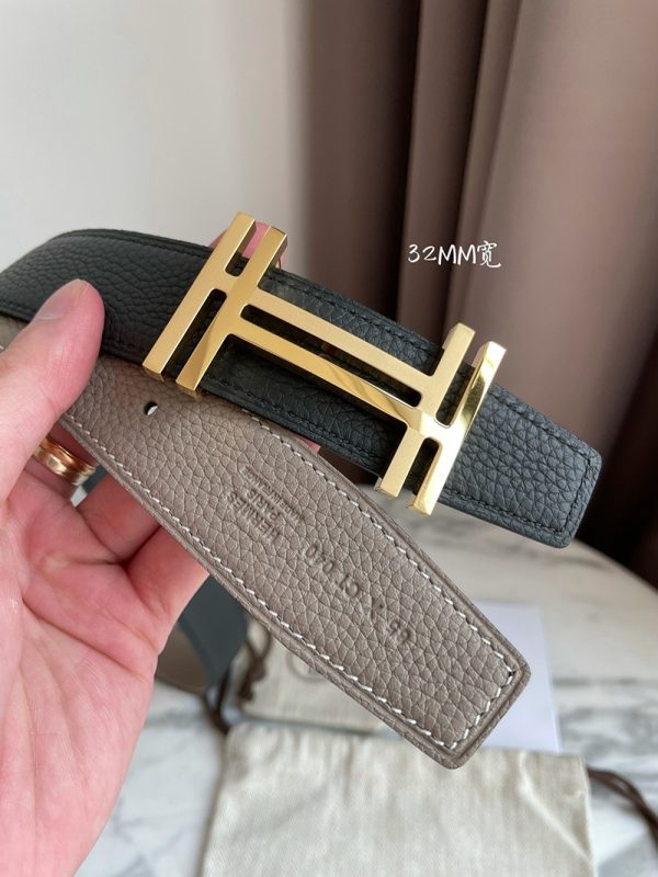 人気No1エルメス ベルト コピー☆ベルトバックル H オ カレ リバーシブルベルト 32mm erf07334 - 画像 (7)
