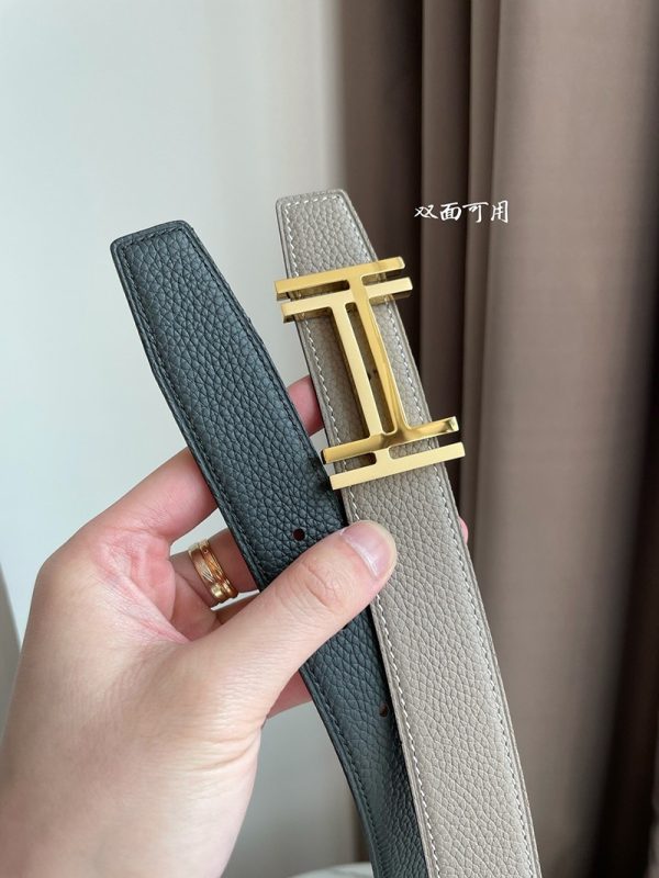 人気No1エルメス ベルト コピー☆ベルトバックル H オ カレ リバーシブルベルト 32mm erf07334 - 画像 (8)