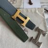 可愛いエルメス ベルト コピー☆ベルトバックル H オ カレ リバーシブルベルト 32mm ery83554 - 画像 (8)