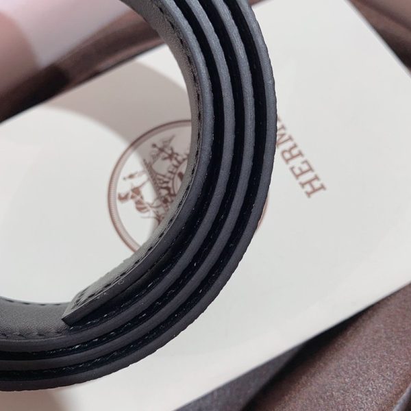 争奪戦エルメス Hベルト 偽物☆ベルトバックル ミニ コンスタンス リバーシブルベルト25mm erq86318 - 画像 (3)