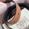 完売必至エルメス Hベルト 偽物☆ベルトバックル ミニ コンスタンス リバーシブルベルト25mm erq55139 - 画像 (4)