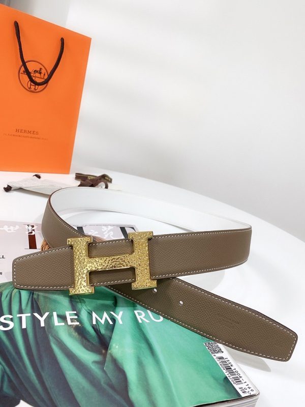 目を惹くカラーエルメス Hベルト コピー☆ベルトバックル ミニ コンスタンス リバーシブルベルト38mm erz13300 - 画像 (3)