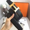 希少色エルメス Hベルト 偽物☆ベルトバックル ミニ コンスタンス リバーシブルベルト38mm erw50890 - 画像 (2)