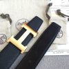 希少色エルメス Hベルト 偽物☆ベルトバックル ミニ コンスタンス リバーシブルベルト38mm erw50890 - 画像 (5)
