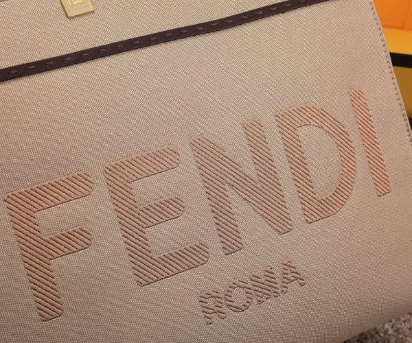 世界中で大人気♪フェンディ サンシャイン 偽物 ミディアム キャンバス 刺繍 バッグ fee75319 - 画像 (3)