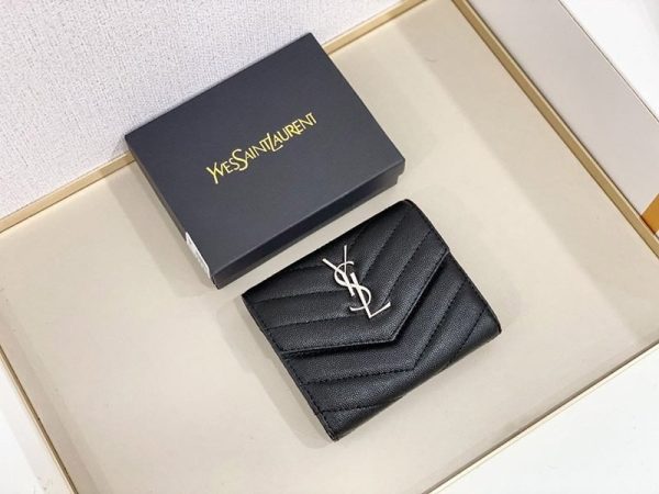 目を惹くカラー サンローラン☆待望の3つ折りミニ財布 偽物 Saw01566 - 画像 (3)