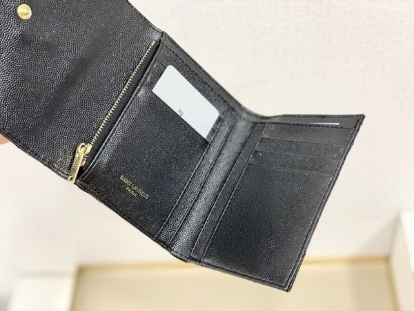 目を惹くカラー サンローラン☆待望の3つ折りミニ財布 偽物 Saw01566 - 画像 (9)