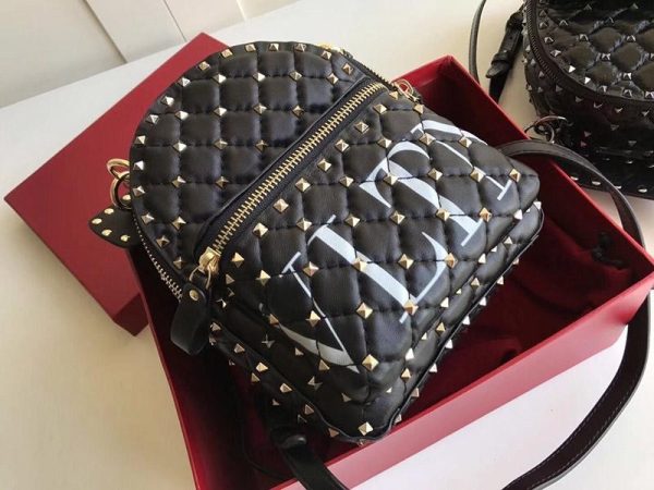 21AW新作 ヴァレンティノ 偽物VALENTINO GARAVANI◎SPIKE.IT バックパックミニ Vun26505 - 画像 (9)