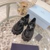 ★日本!!人気！プラダ モノリス コピー レザー ポインテッドトゥローファー pul00656 - 画像 (2)