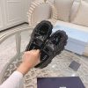 ★日本!!人気！プラダ モノリス コピー レザー ポインテッドトゥローファー pul00656 - 画像 (5)