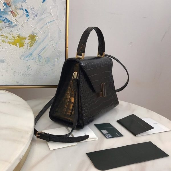21-22AW ヴァレクストラ Iside イジィデ クロコダイル ハンドバッグ Vuu99556 - 画像 (3)