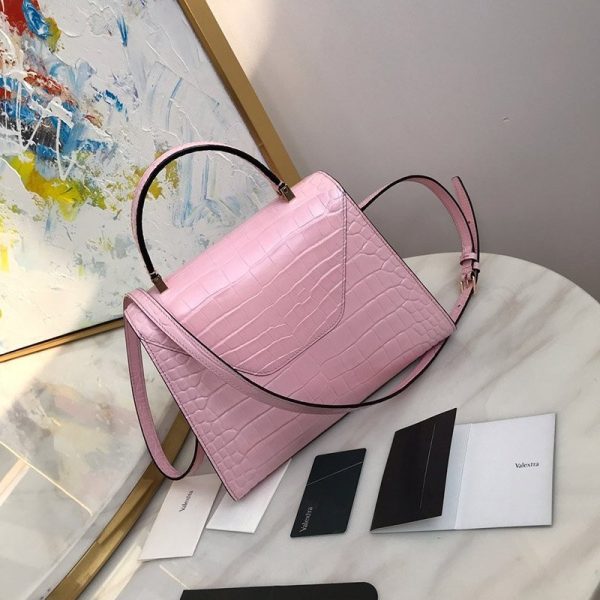 累積売上総額第１位！ヴァレクストラ Iside イジィデ クロコダイル 偽物 ハンドバッグ Vuz34460 - 画像 (4)