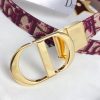 稀少ディオール ベルト 偽物 30 montaigne リバーシブル 20mm dep91359 - 画像 (3)