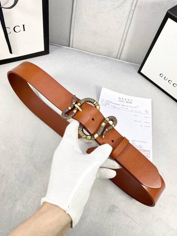 《大人気》グッチ ベルト Gスネークコピー 4cm幅 gur22900 - 画像 (5)