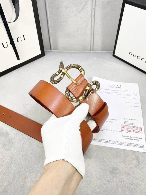 《大人気》グッチ ベルト Gスネークコピー 4cm幅 gur22900 - 画像 (6)