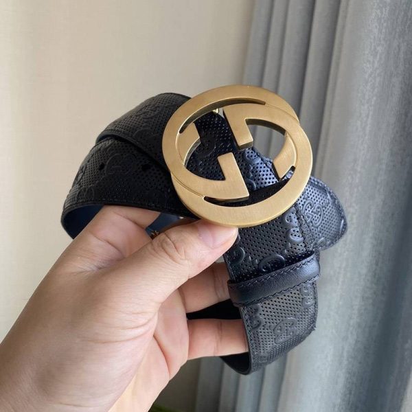 グッチ (グッチ) ベルト グッチGGコピーN級品 4cm幅 gum07135 - 画像 (5)