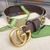 【22春夏】グッチ ベルト コピー ダブルG バックル GG ベルト 4cm幅 guc73470 - 画像 (2)