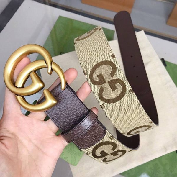 【22春夏】グッチ ベルト コピー ダブルG バックル GG ベルト 4cm幅 guc73470 - 画像 (7)
