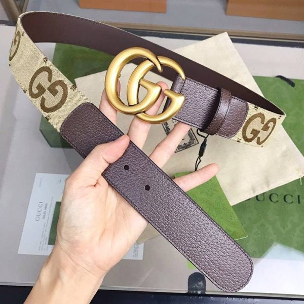 【22春夏】グッチ ベルト コピー ダブルG バックル GG ベルト 4cm幅 guc73470 - 画像 (8)