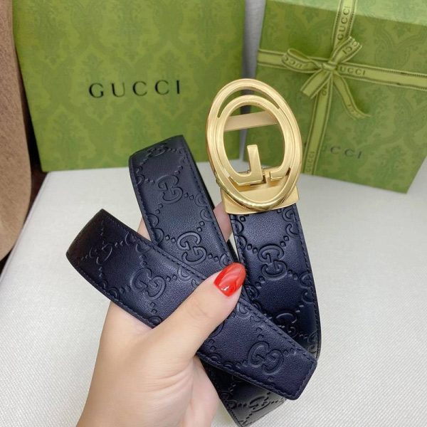 定番人気 グッチ レディース ggベルト コピー 3.5cm幅 gur73676 - 画像 (4)