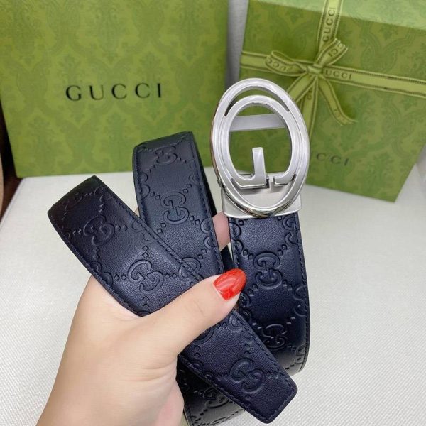 《大人気》グッチ レディース ggベルト 偽物 3.5cm幅 guy13038 - 画像 (4)