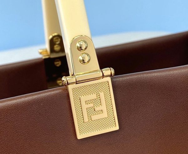 人気急上昇フェンディ サンシャイン ラージ コピー レザーショッパー fea79924 - 画像 (5)
