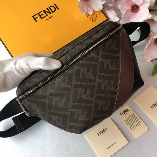 希少色フェンディ モノグラムベルトバッグ コピー fem72811 - 画像 (3)
