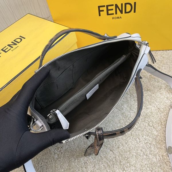 大人気!!新色フェンディ コピー バイ ザ ウェイ ミディアム レザー ボストンバッグ fek65311 - 画像 (9)