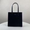 超希少！プラダ ナイロン 偽物＆レザー ショッピングバッグ  新作 1BG363