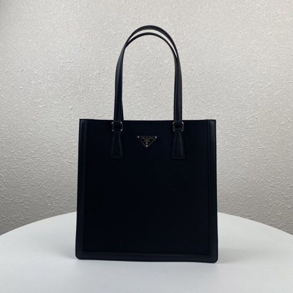 超希少！プラダ ナイロン 偽物＆レザー ショッピングバッグ  新作 1BG363