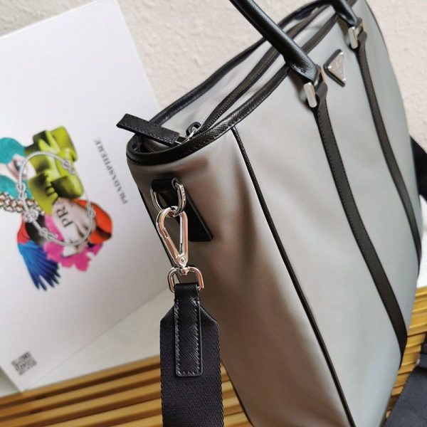 完売必至【プラダ】ナイロンxサフィアーノレザー トートバッグコピー puh65564 - 画像 (6)
