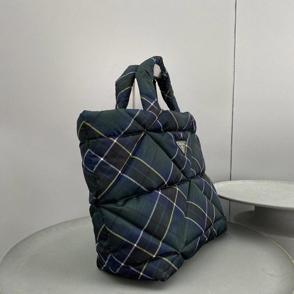 稀少【プラダ】パデッド Re Nylon 偽物トートバッグ リナイロン puy63958 - 画像 (2)