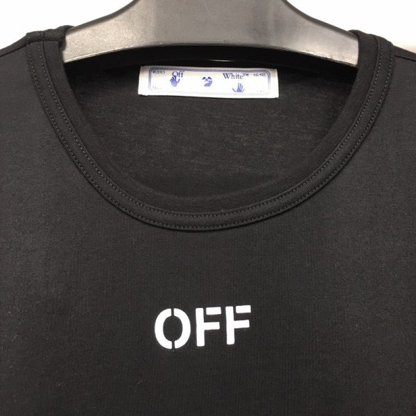 可愛いOFF WHITE Tシャツ 偽物 スプレー カラバッジョ スリムフィット ofj81650 - 画像 (4)