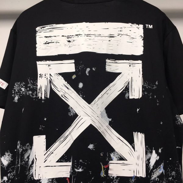 可愛いOFF WHITE Tシャツ 偽物 スプレー カラバッジョ スリムフィット ofj81650 - 画像 (6)