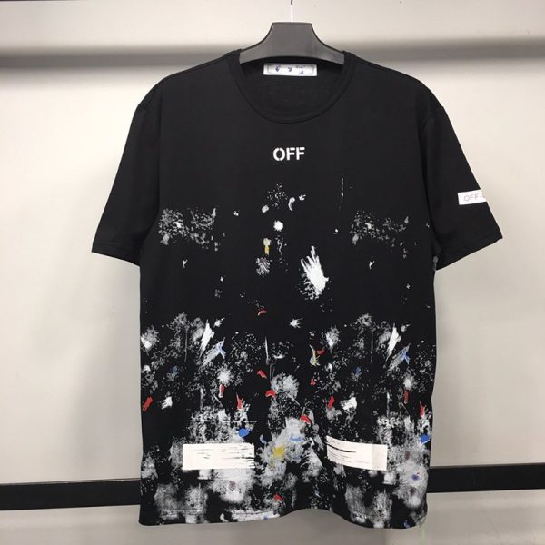 可愛いOFF WHITE Tシャツ 偽物 スプレー カラバッジョ スリムフィット ofj81650 - 画像 (9)