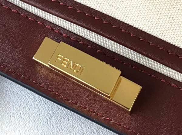 超希少！フェンディ コピー ピーカブー エックストート キャンバス バッグ fen64645 - 画像 (6)