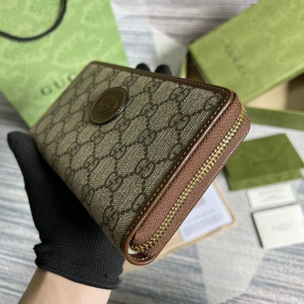 21-22AW グッチ インターロッキングG ジップアラウンド 長財布 偽物 gua58818 - 画像 (5)