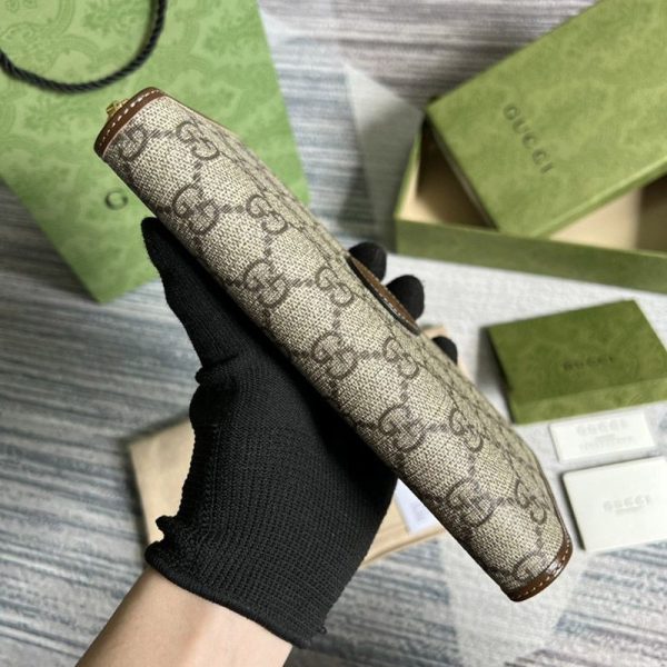 21-22AW グッチ インターロッキングG ジップアラウンド 長財布 偽物 gua58818 - 画像 (4)