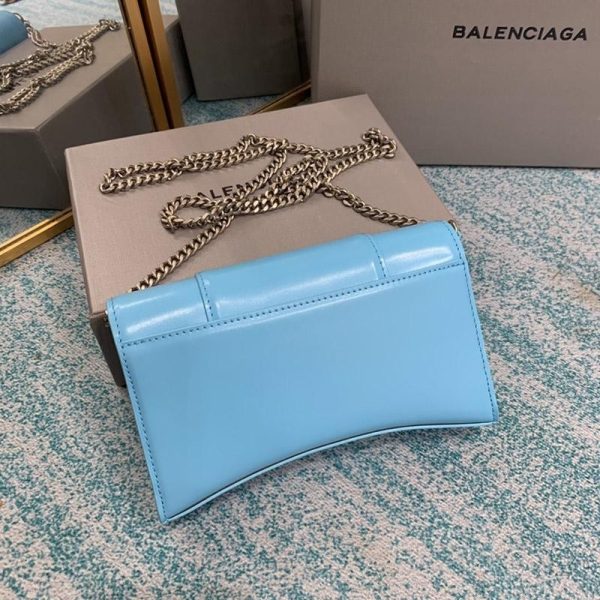 バレンシアガ コピーN級品アワーグラスシェイプ Smallトップハンドルバッグ baj10237 - 画像 (2)