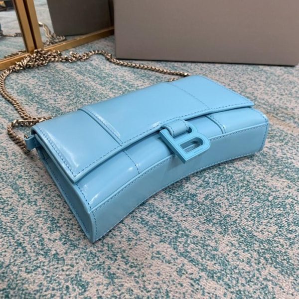 バレンシアガ コピーN級品アワーグラスシェイプ Smallトップハンドルバッグ baj10237 - 画像 (9)