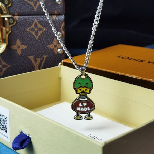 春もの新作ルイヴィトン ペンダントLVダック&タイガー 偽物 ネックレス MP3231 - 画像 (7)