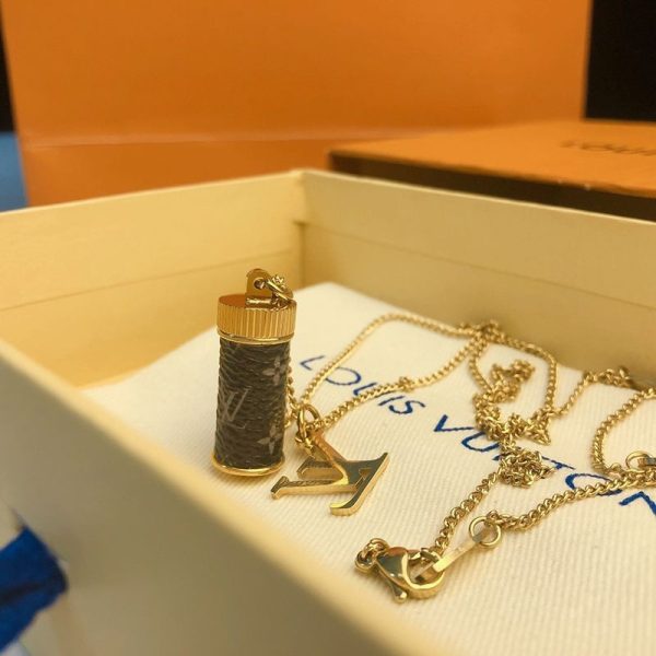 大人気！ルイヴィトン 偽物 コリエチャームズ モノグラム・エクリプス ネックレス M63641 - 画像 (7)