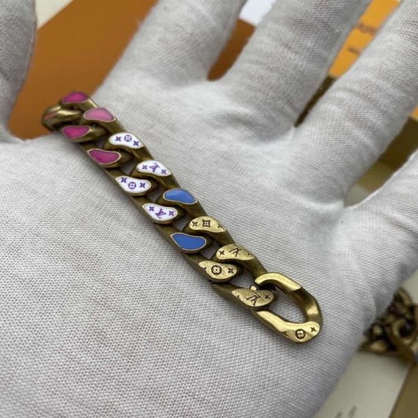 完売必至ルイヴィトン コピー コリエ・チェーンリンクス パッチーズ ストラス ネックレス vuf50285 - 画像 (9)