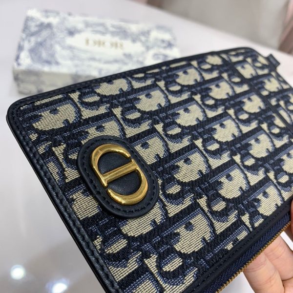 完売必至 ディオール オブリーク” ロングウォレット den14408 - 画像 (4)