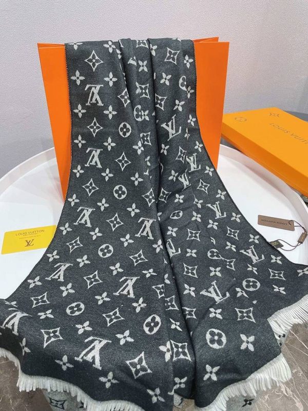 超人気 ルイヴィトン コピーカシミヤ・シルクマフラー vup94225 - 画像 (7)