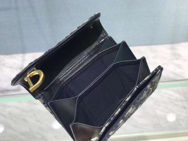 最安値挑戦 ディオール ミニ財布 コンパクトウォレット コピー des10806 - 画像 (9)