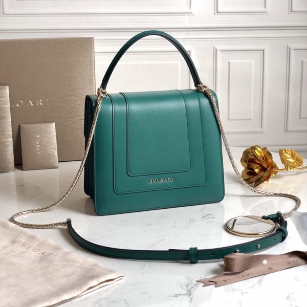 《大人気》【ブルガリ 偽物】新色! SERPENTI FOREVER ナッパ ハンドバッグ Buh54789 - 画像 (2)